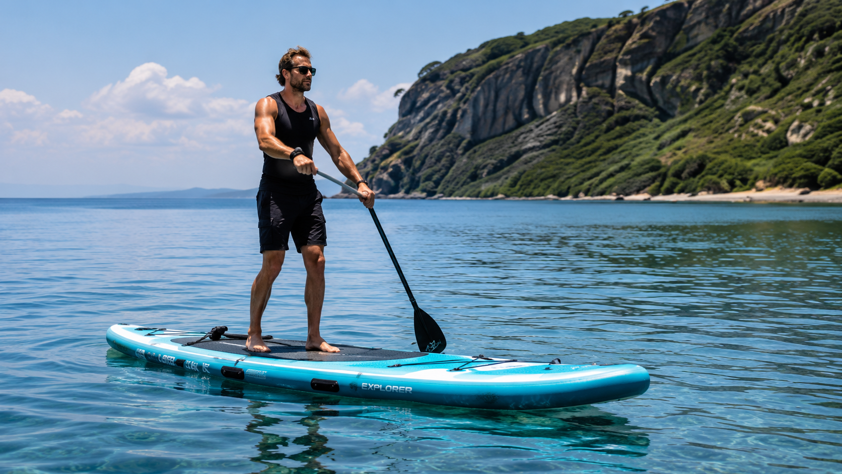 Touring inflatable SUP